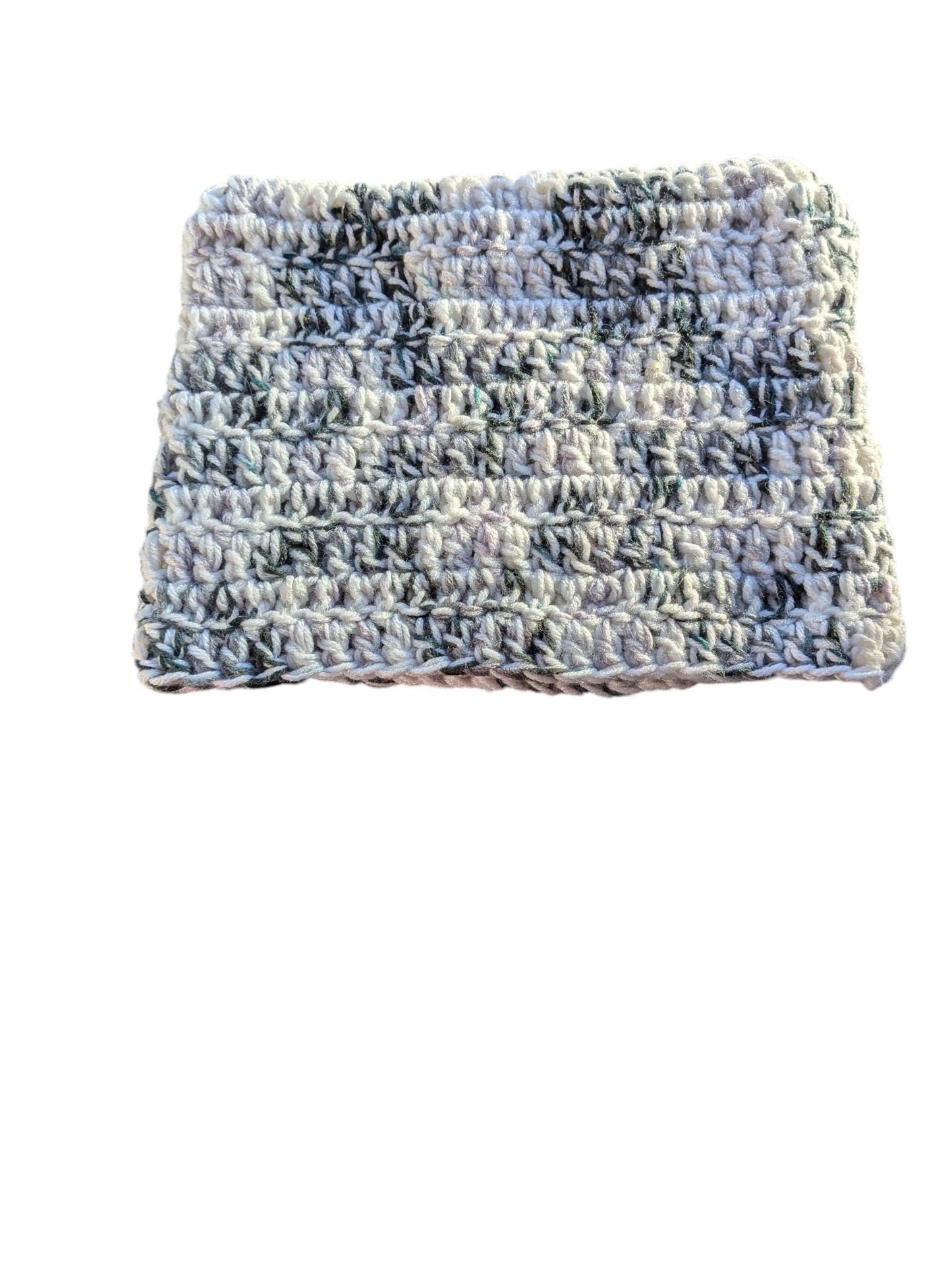 Black and White Chunky Cat Ear Beanie