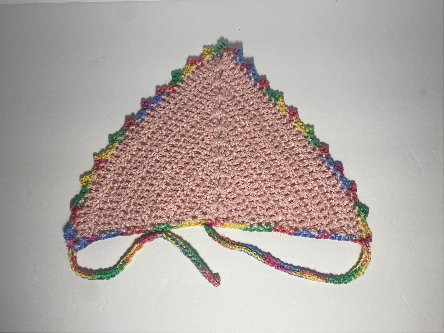 Crocheted Cotton Bandanas For Summer Headband Accessories