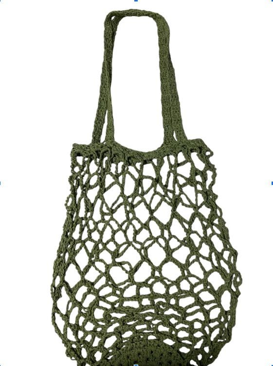 Net Crochet Market Bread Bag Pattern For Crocheters