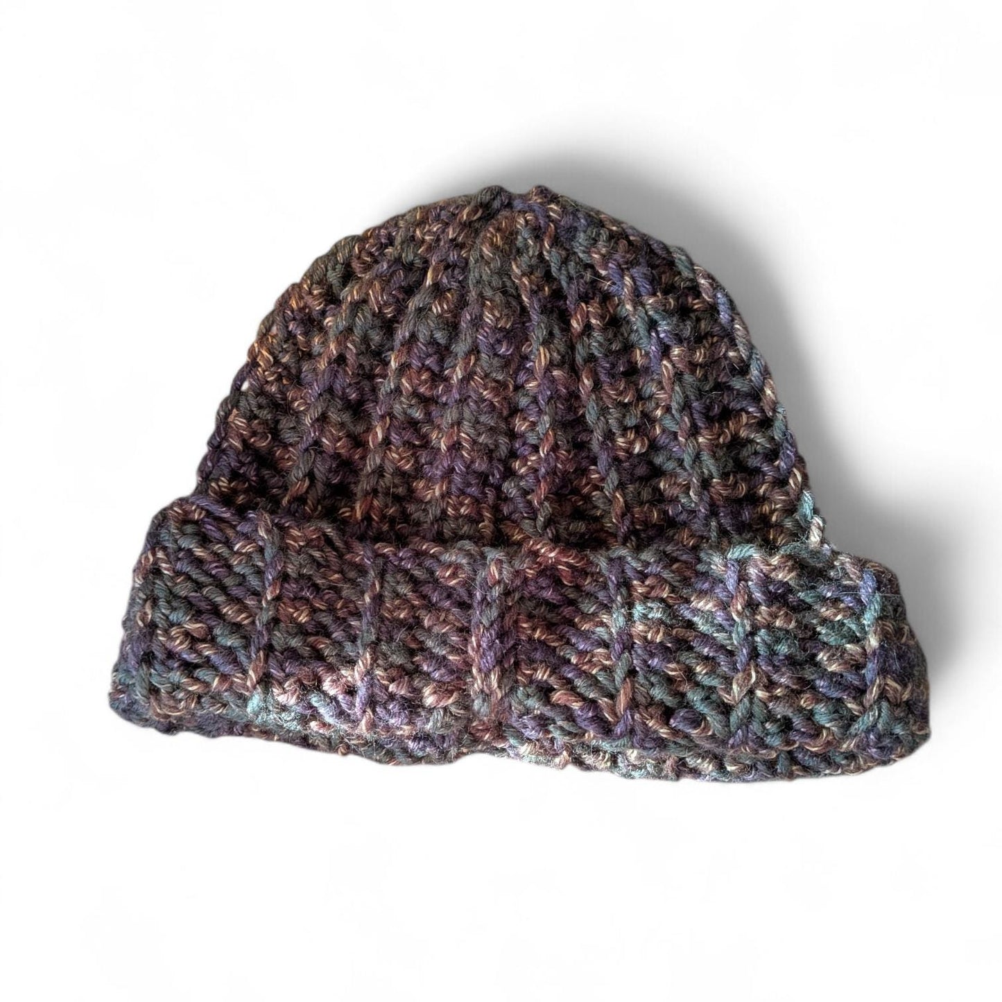 Jewel Toned Handmade Beanie