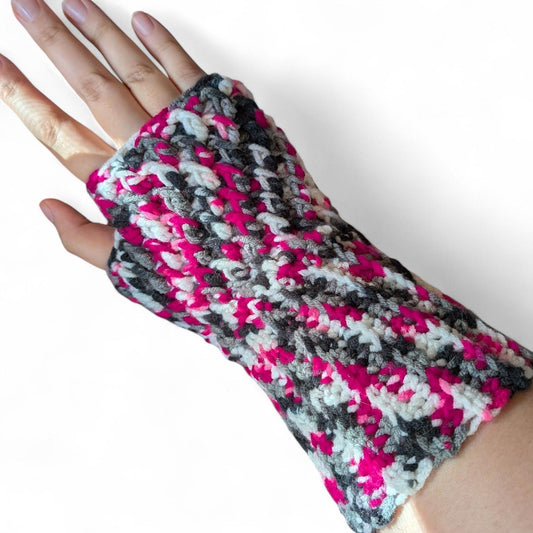 Variegated Fingerless Gloves