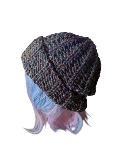 Jewel Toned Handmade Beanie
